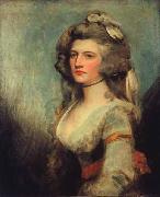George Romney Portrait of Sarah Curran oil painting on canvas